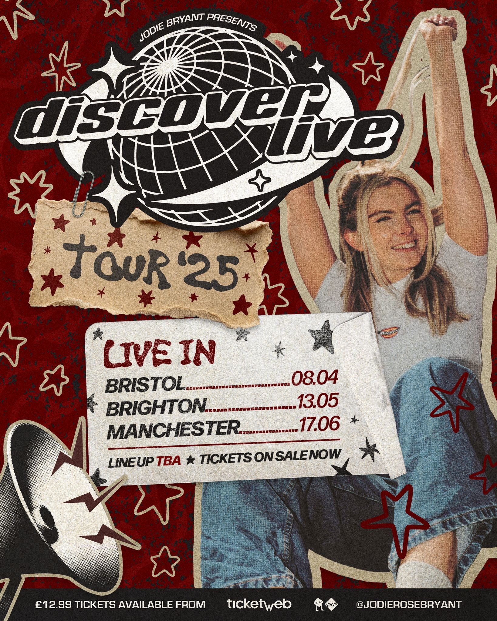 Jodie Bryant Takes Discover Live on Tour: Championing Independent Artists Across The UK