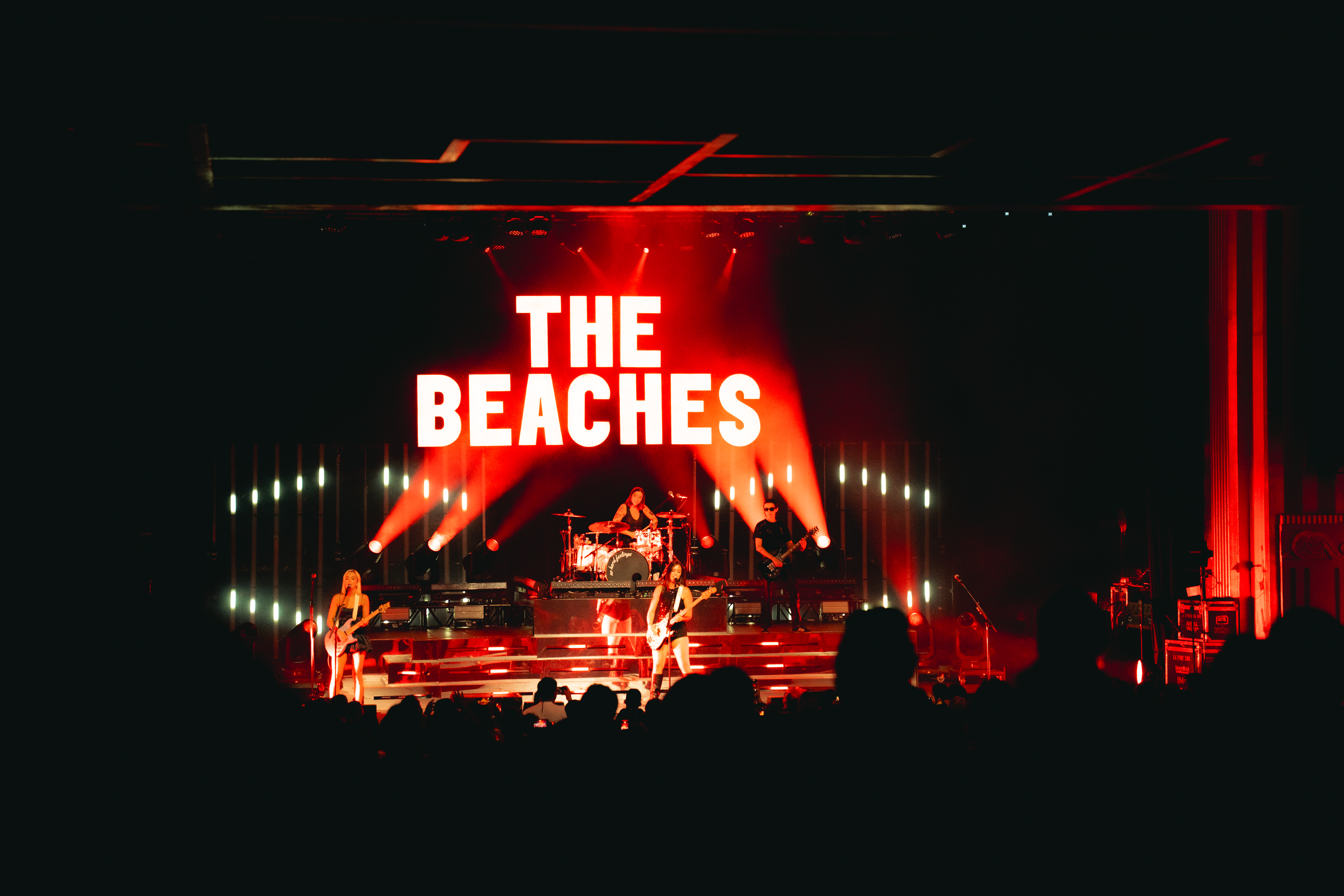 We found ourselves on the Edge of the Earth with The Beaches