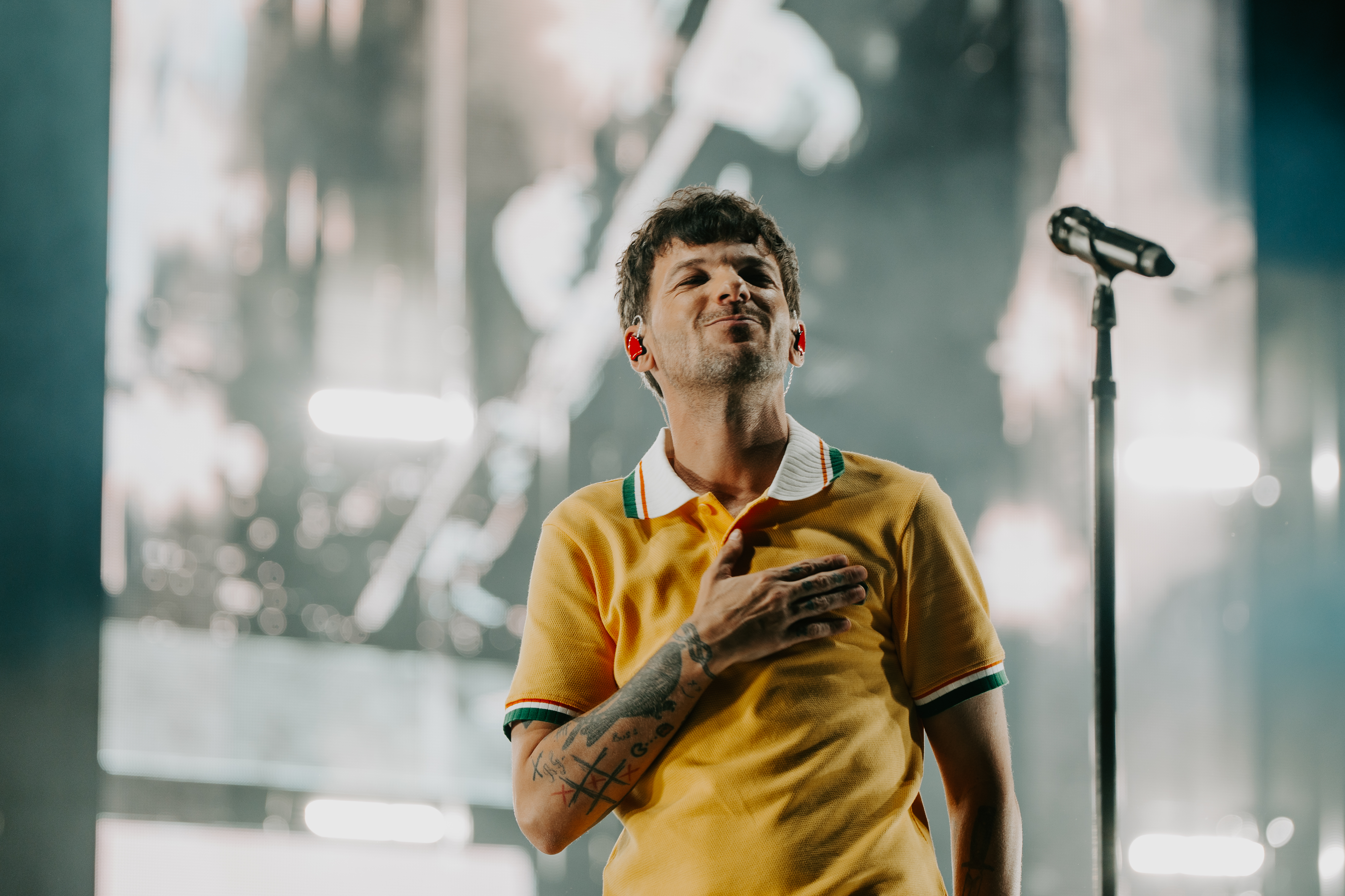 Louis Tomlinson captivates Glasgow crowd