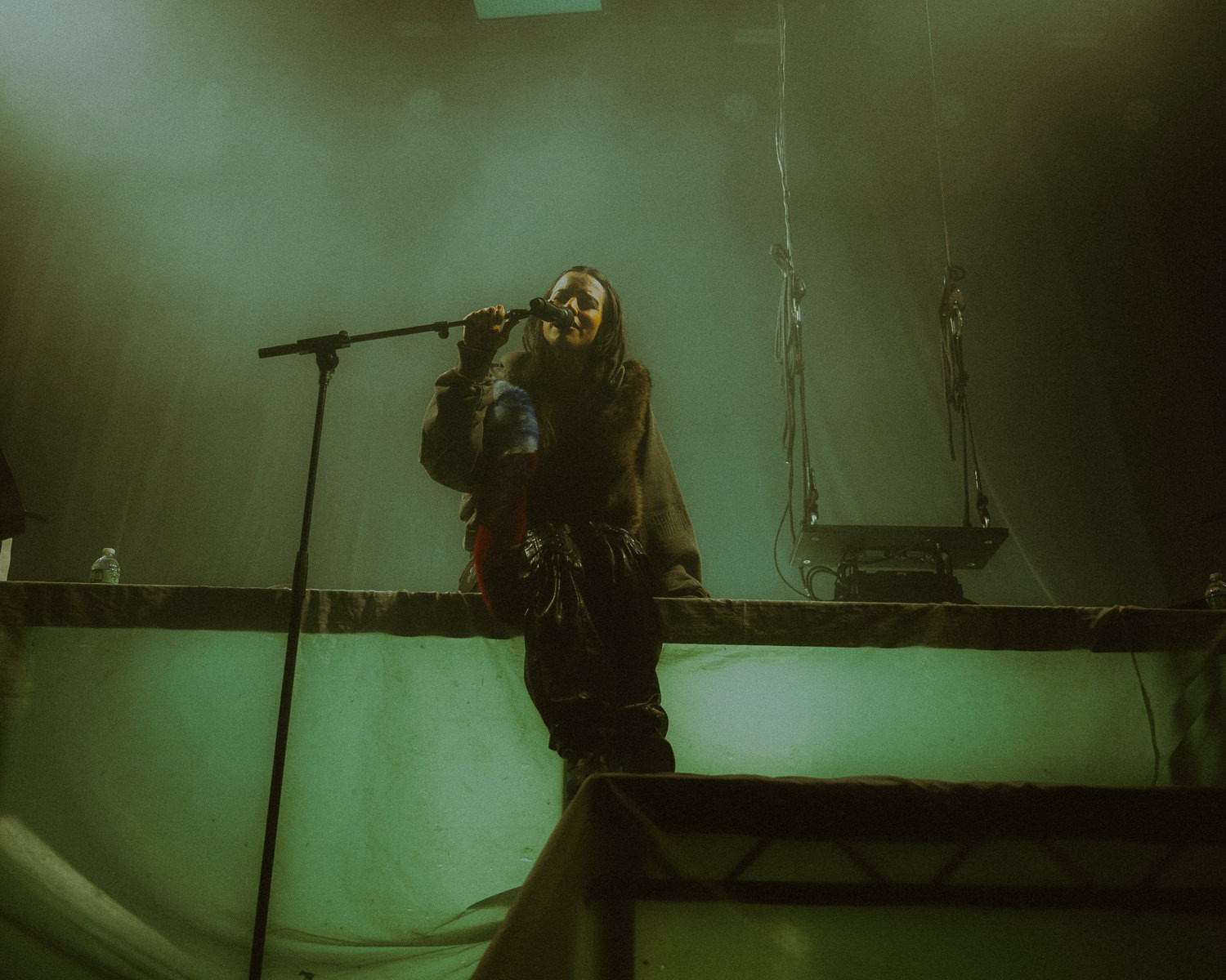 Oklou’s (second and sold-out!) etheral show in NYC